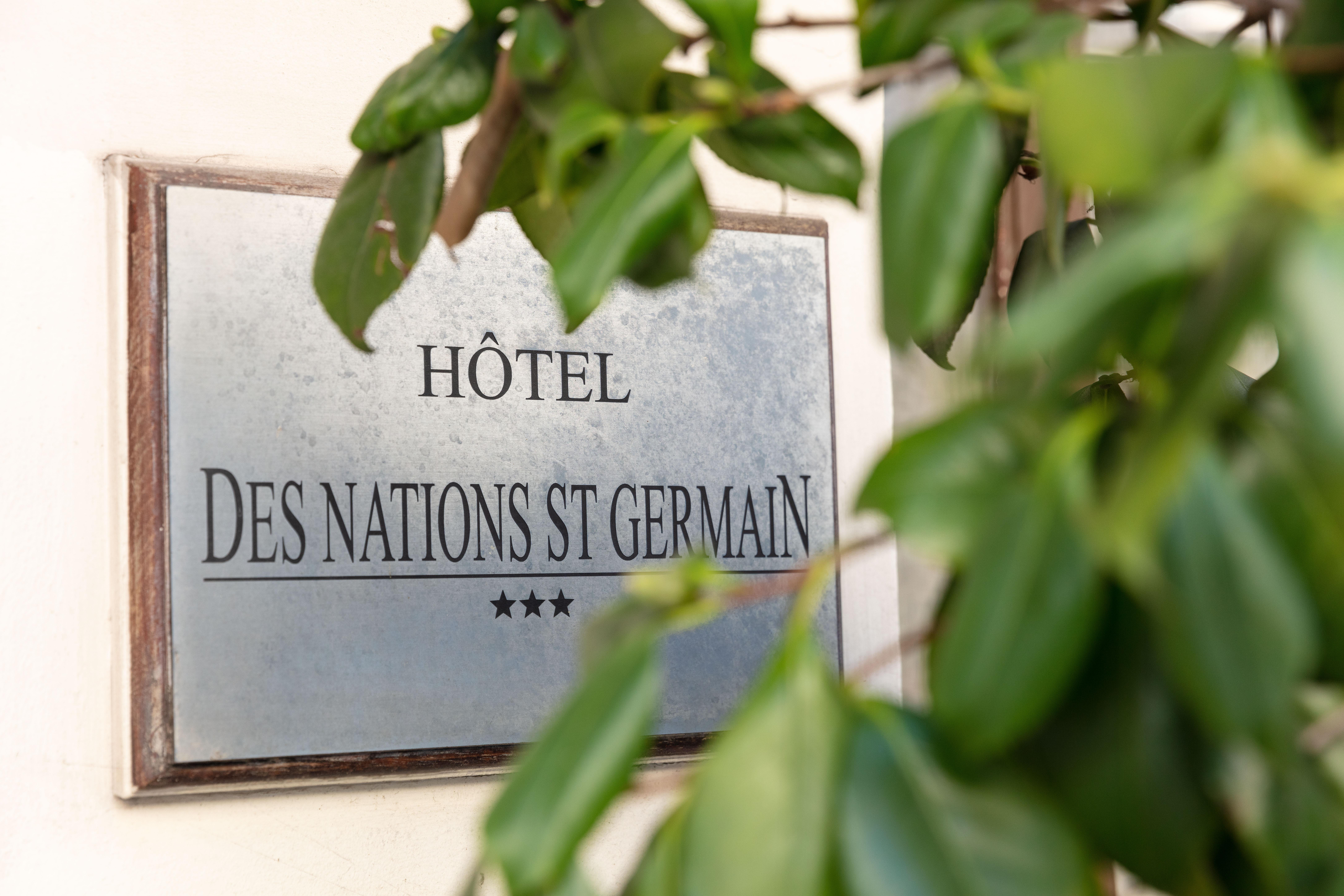 Hotel Des Nations Saint Germain Париж Экстерьер фото